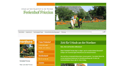 Desktop Screenshot of friccius.wesselburen.de